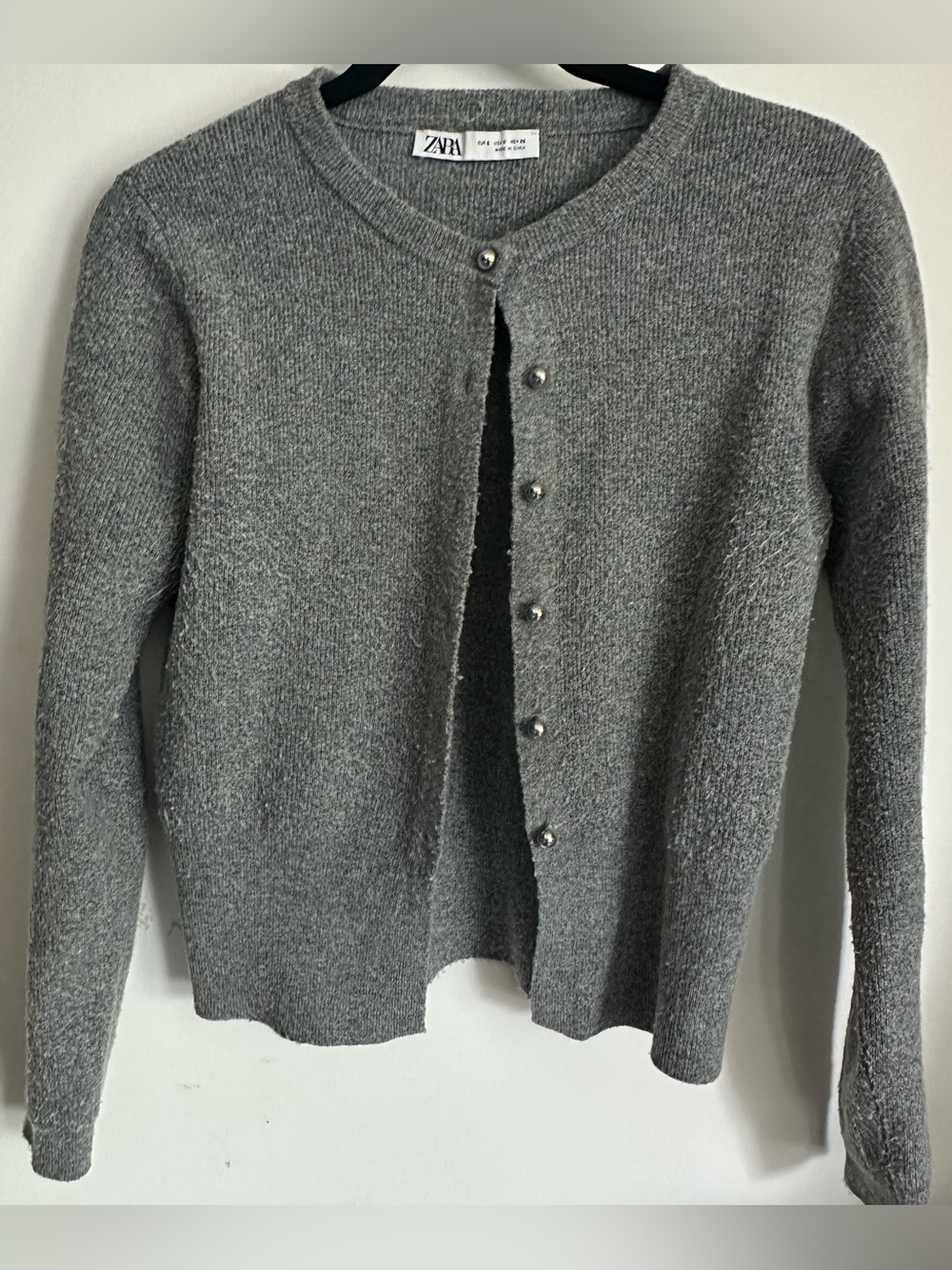 Zara Women's Gray Cardigan
